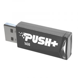 Patriot Push+ 16GB USB3.2 Flash Drive – Grey